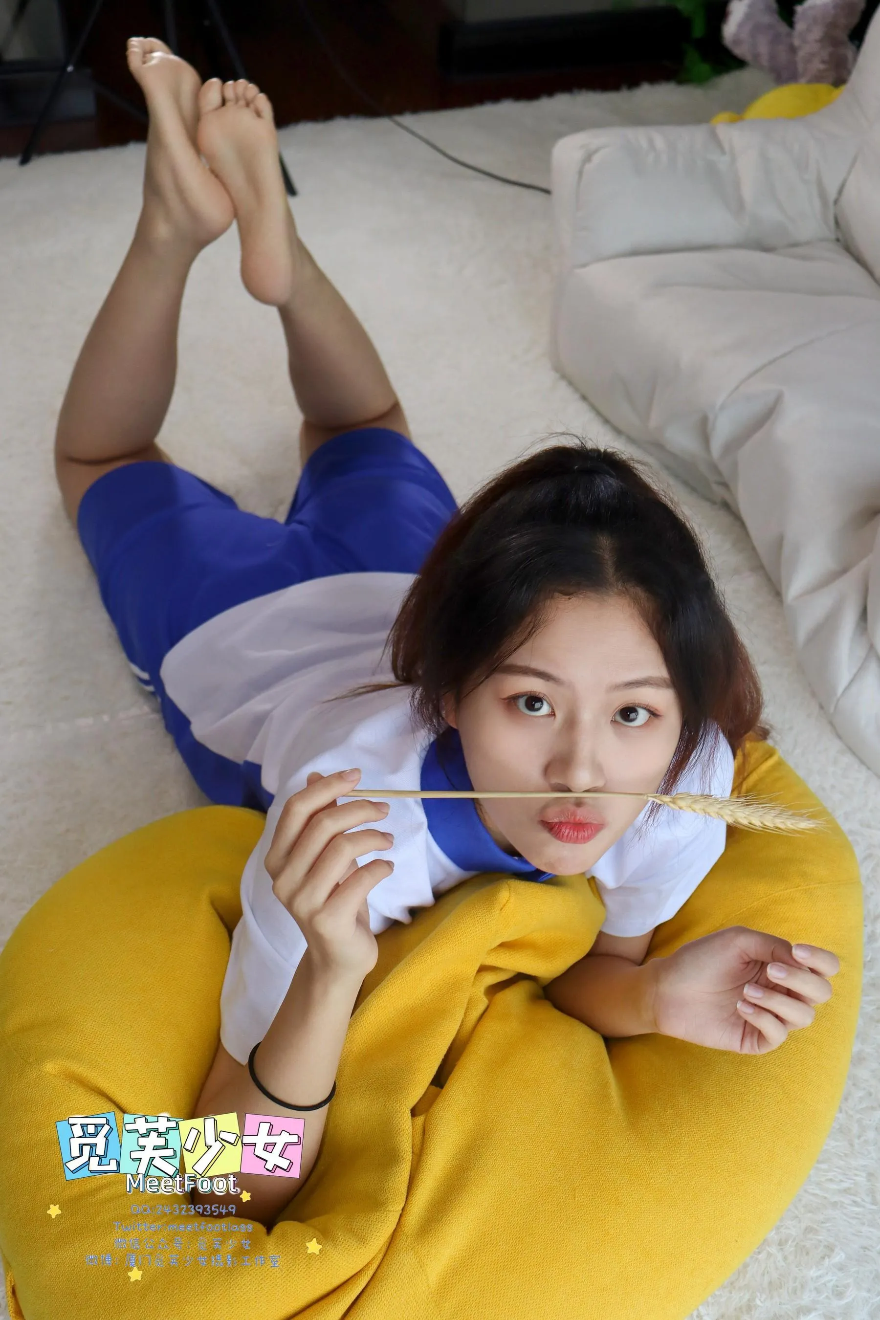 [觅芙少女]NO.006 初夏微风中扬起的马尾，是青春里最美的记忆 [133P]插图4